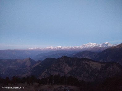 View from Tungnath route